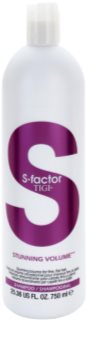 TIGI S-Factor Stunning Volume šampon pro jemné a zplihlé vlasy