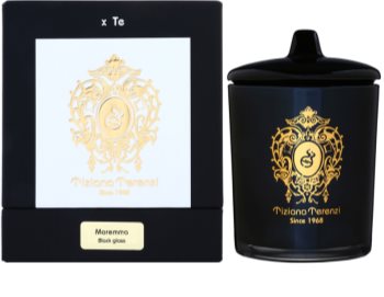 Tiziana Terenzi Black Maremma Scented Candle Medium with a Lid