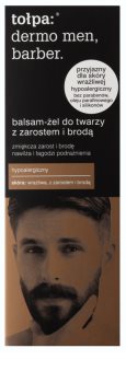 Tołpa Dermo Men Barber baume-gel adoucissant pour les hommes portant la barbe