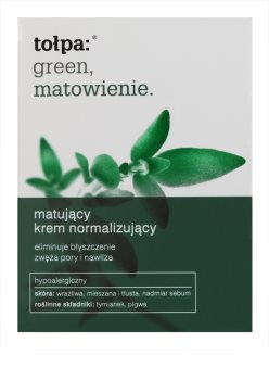 Tołpa Green Matt krem normalizująco-matujący do skóry tłustej