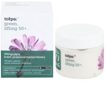 Tołpa Green Lifting 50+ Nachtcreme mit Lifting-Effekt