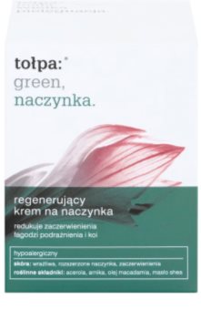 Tołpa Green Capillary creme regenerador para pequenos derrames no rosto
