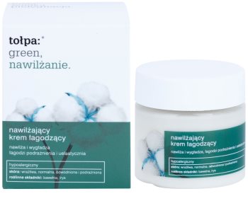 Tołpa Green Moisturizing crema hidratante y calmante con efecto alisante