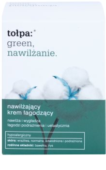 Tołpa Green Moisturizing crema hidratante y calmante con efecto alisante