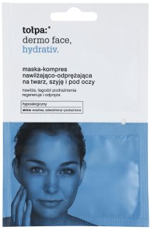 Tołpa Dermo Face Hydrativ maschera idratante intensiva per viso e contorno occhi
