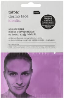 Tołpa Dermo Face Idealic mascarilla limpiadora rejuvenecedora para rostro, cuello y escote