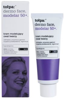 Tołpa Dermo Face Modelar 50+ creme remodelador de noite com efeito rejuvenescedor