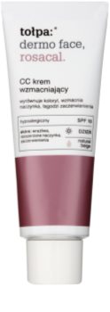 Tołpa Dermo Face Rosacal creme CC para peles com tendência à vermelhidão SPF 10