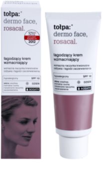 Tołpa Dermo Face Rosacal łagodzący, bogaty krem przeciw zaczerwienieniom SPF 10