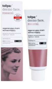 Tołpa Dermo Face Rosacal crema de noche regeneradora para pieles sensibles con tendencia a las rojeces