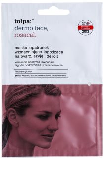 Tołpa Dermo Face Rosacal nyugtató masz a vörös és irritált bőrre arcra, nyakra és dekoltázsra