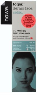 Tołpa Dermo Face Sebio crema CC matificante para pieles con imperfecciones SPF 30