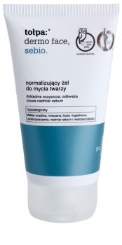Tołpa Dermo Face Sebio tisztító gél zsíros bőrre