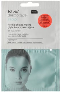 Tołpa Dermo Face Sebio normalizující hloubkově čisticí maska pro pleť s nedokonalostmi