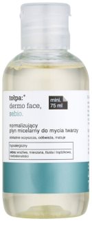 Tołpa Dermo Face Sebio água micelar de limpeza para pele com imperfeições