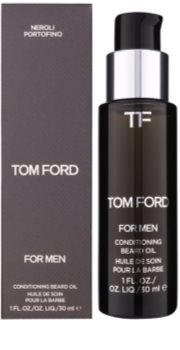 Tom Ford For Men óleo para barba com aroma de flor de laranjeira