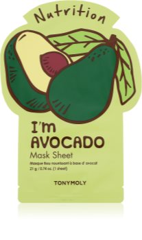 TONYMOLY I'm AVOCADO voedende sheet mask