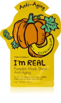 TONYMOLY I'm REAL Pumpkin Zellschicht-Maske gegen Falten