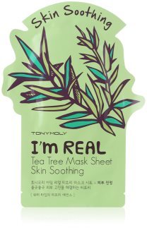TONYMOLY I'm REAL Tea Tree Calming Face Sheet Mask