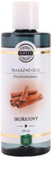 Topvet Professional masážní olej skořice