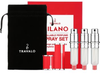 Travalo Milano σετ δώρου I. Red unisex
