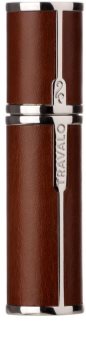 Travalo Milano Case U-change Metalen etui voor hervulbare verstuiver Unisex Brown