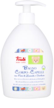 Trudi Baby Care detské mlieko do kúpeľa a šampón s levanduľou a bazovým kvetom