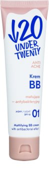 Under Twenty ANTI! ACNE crema BB matifianta SPF 10
