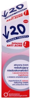 Under Twenty ANTI! ACNE INTENSE krem aktywny do skóry z niedoskonałościami