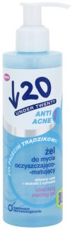 Under Twenty ANTI! ACNE tiefenreinigendes Gel gegen Akne