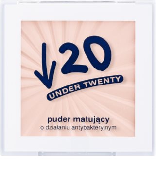 Under Twenty ANTI! ACNE puder matujący do skóry tłustej ze skłonnością do trądziku