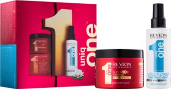 Uniq One All In One Lotus Flower Hair Treatment kosmetická sada V.