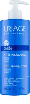 Uriage 1érs Soins Bébés creme de limpeza para rosto, corpo e cabelo
