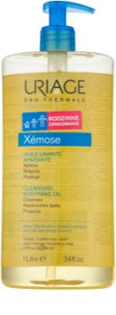 Uriage Xémose óleo de limpeza apaziguador para rosto e corpo