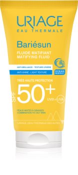 Uriage Bariésun Mat fluido hidratante com efeito mate SPF 50+