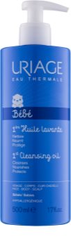 Uriage 1érs Soins Bébés очищаюча олійка для обличчя, тіла та шкіри голови