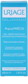 Uriage AquaPRÉCIS hidratáló géles krém normál és kombinált bőrre