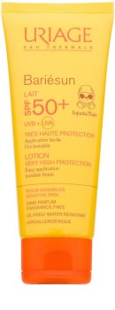 Uriage Bariésun lotiune de protectie solara pentru cpoii SPF 50+