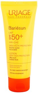 Uriage Bariésun hodvábne jemné ochranné mlieko na tvár a telo SPF 50+