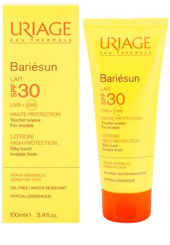 Uriage Bariésun Zijdezachte Beschermings Melk voor Gezicht en Lichaam SPF 30