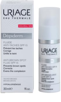 Uriage Dépiderm tekutina proti pigmentovým škvrnám SPF 15