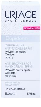 Uriage Dépiderm krém na ruce proti pigmentovým skvrnám SPF 15