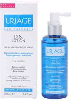 Uriage D.S. spray apaziguador para couro cabeludo seco com prurido