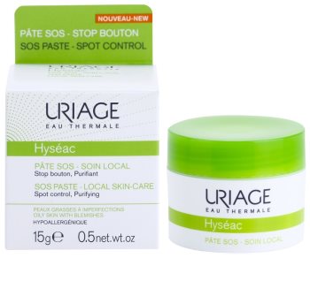 Uriage Hyséac tratamiento localizado de noche para imperfecciones de la piel con acné