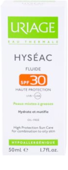 Uriage Hyséac matující fluid s hydratačním účinkem SPF 30
