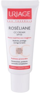 Uriage Roséliane CC Creme für empfindliche Haut mit der Neigung zum Erröten