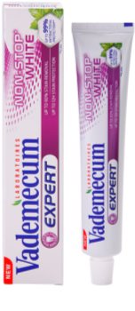Vademecum Expert Non-Stop White bleichende Zahnpasta gegen Zahnschmelzflecken