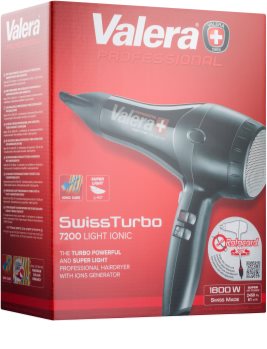 Valera Swiss Turbo 7200 Light Ionic Rotocord professzionális ionizáló hajszárító