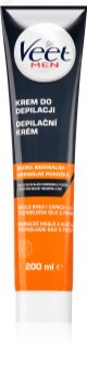 Veet Men Silk & Fresh creme depilatório hidratante para a pele normal
