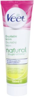 Veet Natural Inspirations крем для депіляції для чутливої шкіри